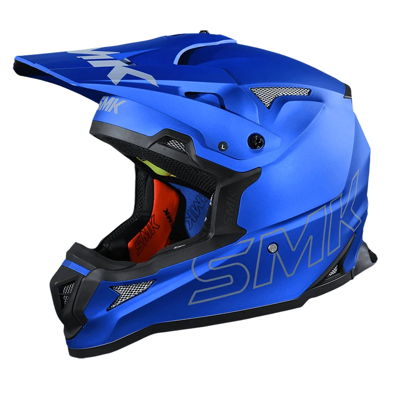 SMK Allterra Solid Off-Road Motorcycle Helmet