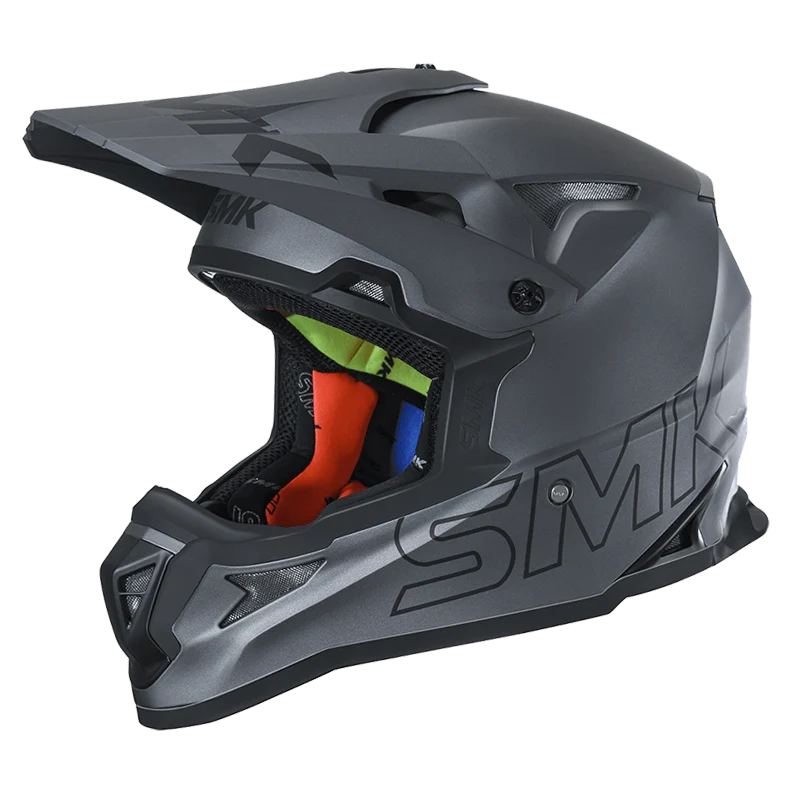 SMK Allterra Solid Off-Road Motorcycle Helmet