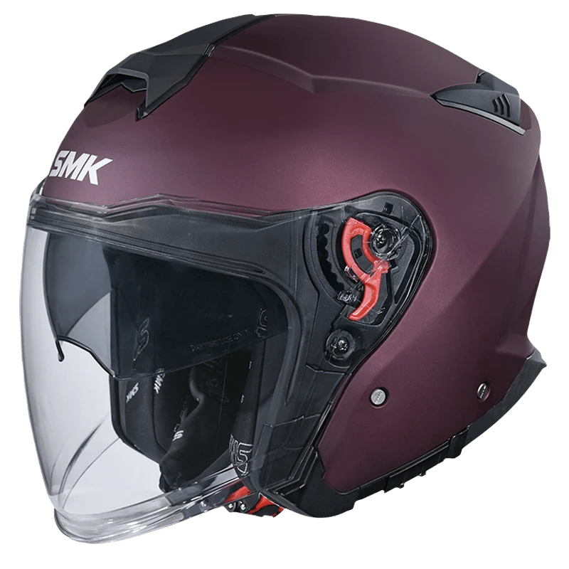SMK GTJ Solid Open Face Motorcycle Helmet