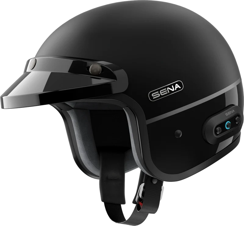 Sena Surge Mesh intercom Open Face Motorcycle Helmet