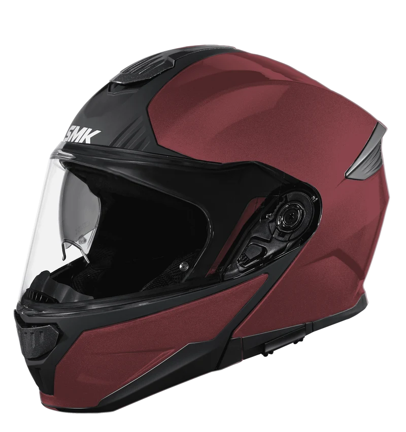 SMK Gullwing Solid Modular Motorcycle Helmet