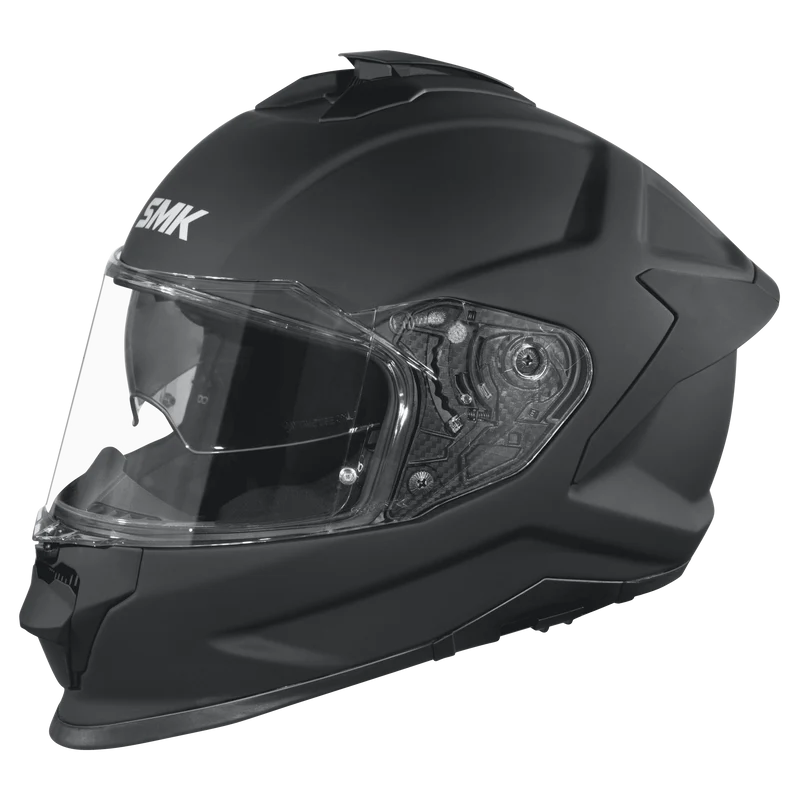 SMK Titan Fibreglass Solid Full Face Motorcycle Helmet