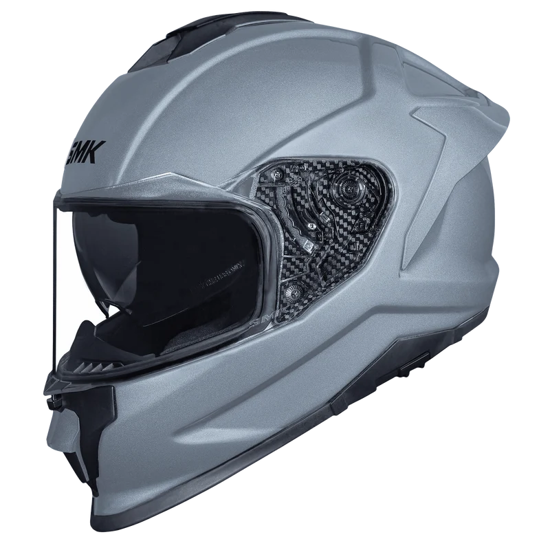 SMK Titan Fibreglass Solid Full Face Motorcycle Helmet
