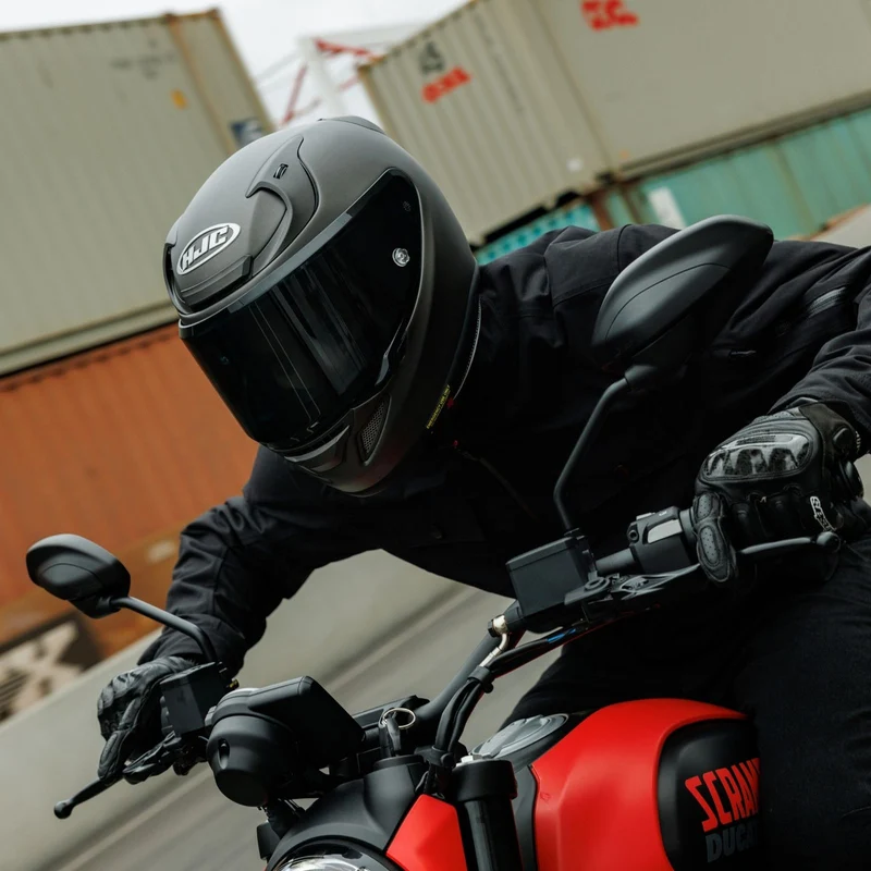 HJC RPHA 12 Solid Full Face Motorcycle Helmet