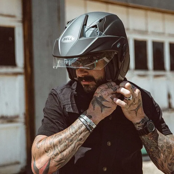 Bell Mag-9 Solid Open Face Motorcycle Helmet
