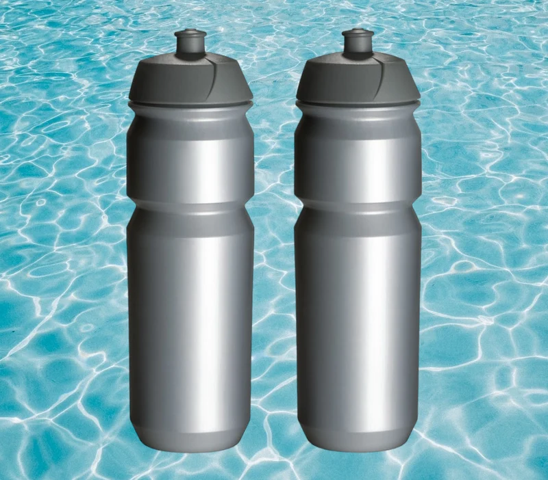 2x Bidon Pro Sport Lights - 750 ml - Zilver