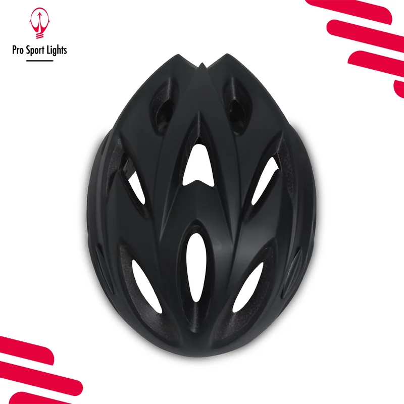 Fietshelm Mat Zwart - Medium/Large