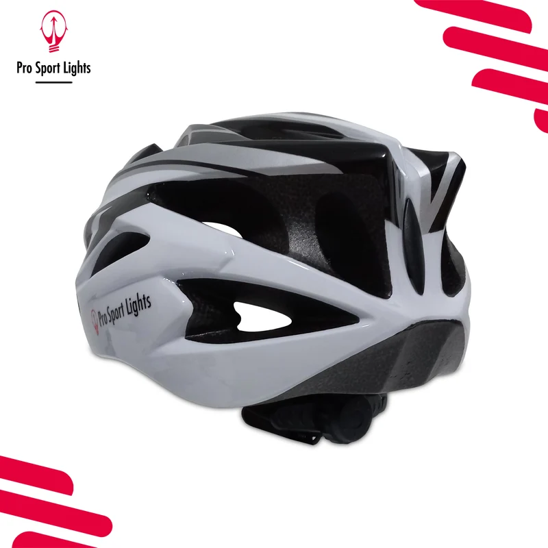 Fietshelm Heren/Dames - Wit/Zwart