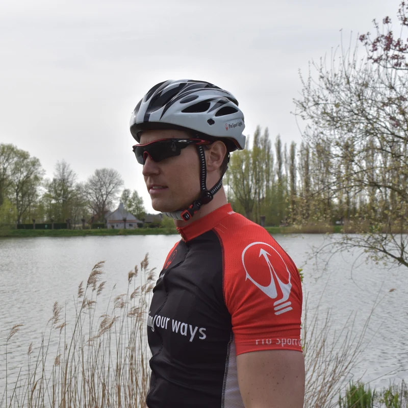 Fietshelm Heren/Dames - Wit/Zwart