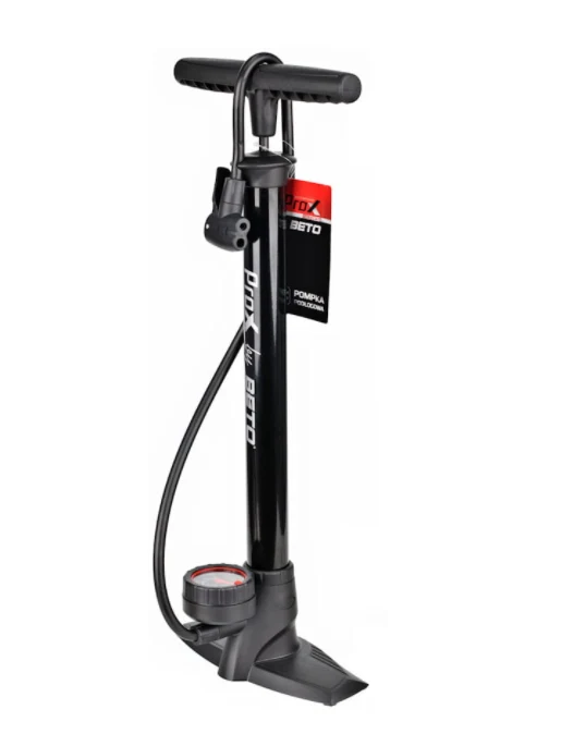 Fietspomp met drukmeter - 11Bar manometer - alle ventielen - vloerpomp