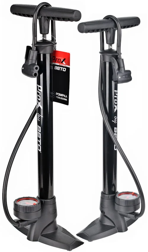 Fietspomp met drukmeter - 11Bar manometer - alle ventielen - vloerpomp