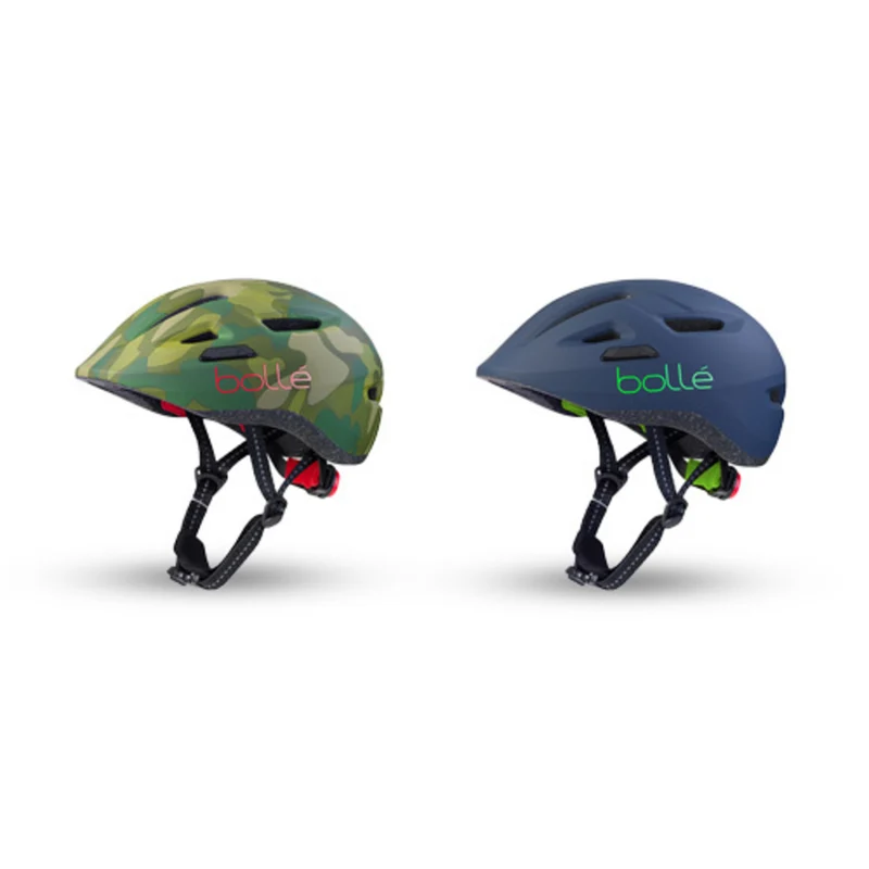 Bollé Fietshelm Stance Junior 47-51 Cm Groen/rood Mt Xs