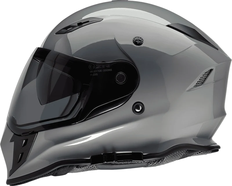 Z1R Nemesis Smoke Full Face Motorcycle Helmet