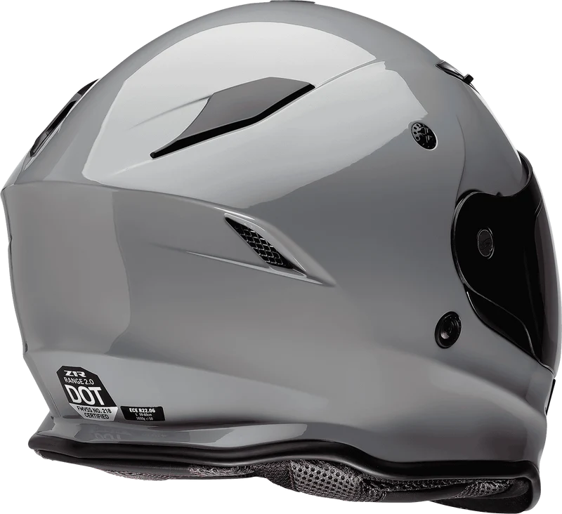 Z1R Nemesis Smoke Full Face Motorcycle Helmet