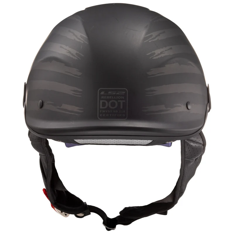 LS2 Rebellion 1812 Half Face Motorcycle Helmet