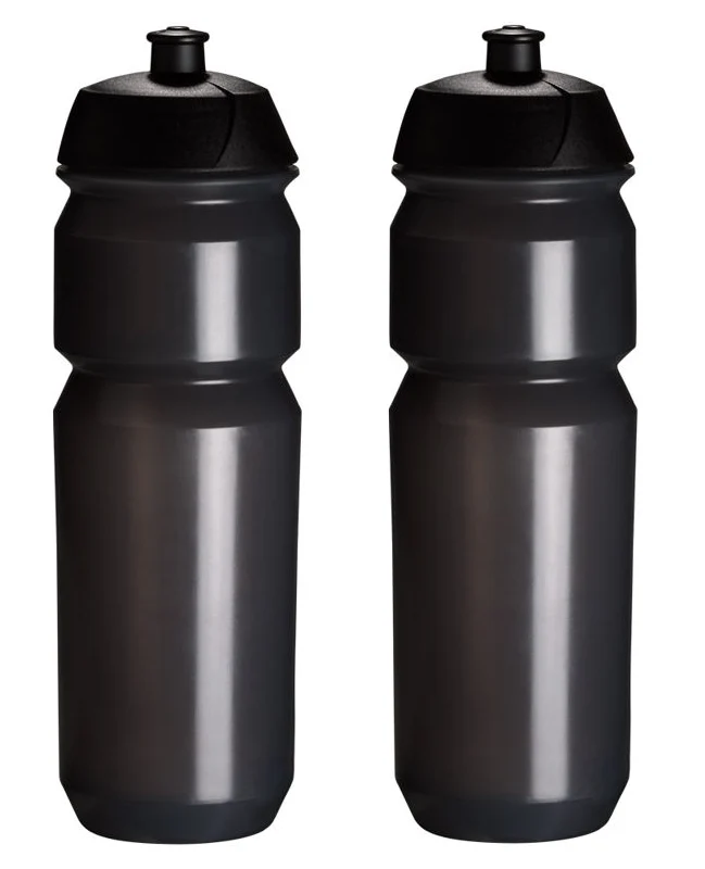 Pro Sport Lights 2x Drinkbus - 750 ml - Transparant Zwart