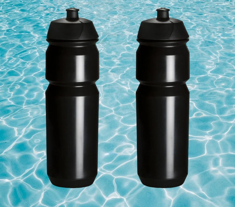 2x Bidons Pro Sport Lights - 750 ml - Zwart
