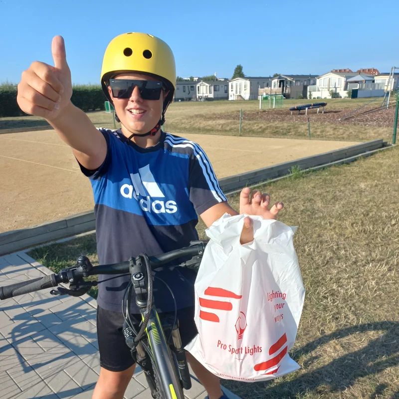 Kinderfietshelm Matt Geel