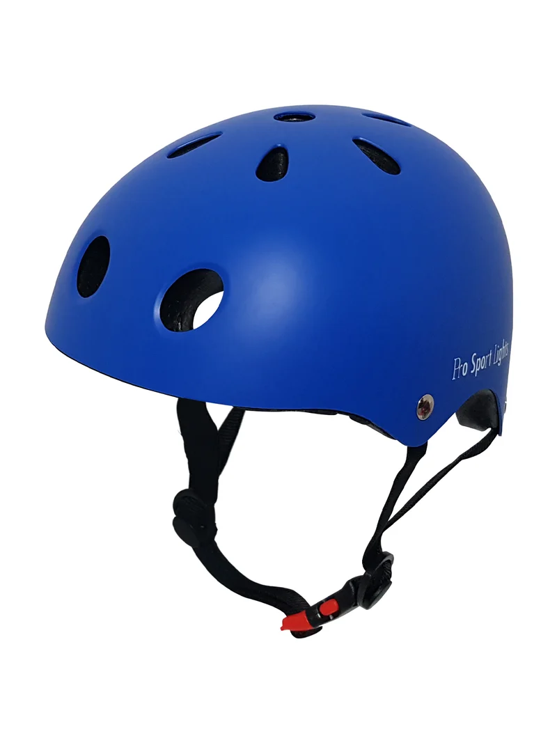 Kinderfietshelm Matt Blauw