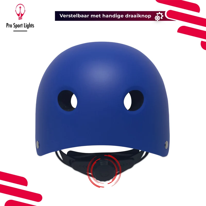 Kinderfietshelm Matt Blauw