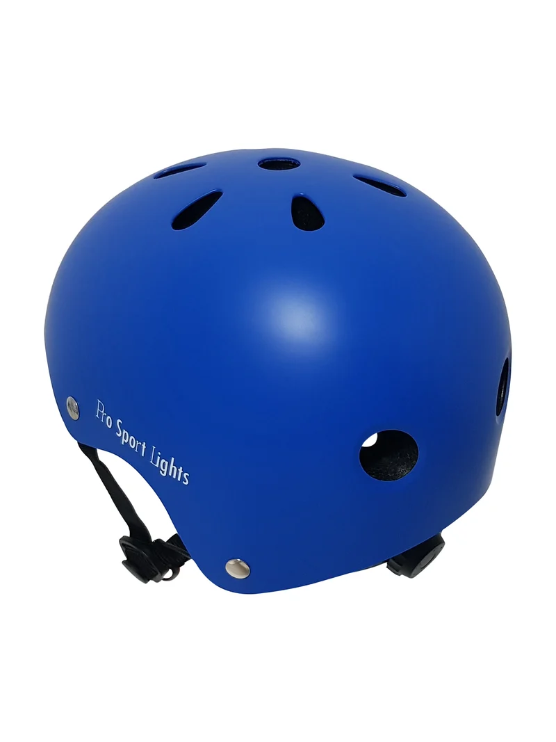 Kinderfietshelm Matt Blauw