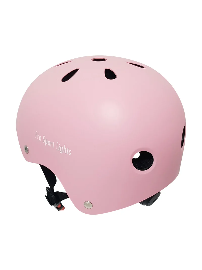 Kinderfietshelm Matt Roze