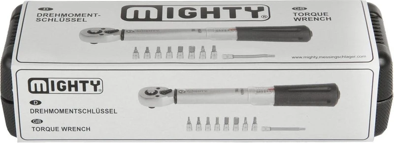 Mighty Momentsleutel Set 1/4" 2-24 Nm