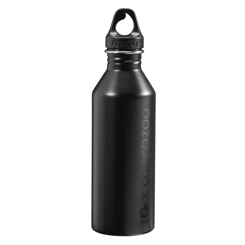 Coocazoo Edelstahlflasche Schwarz 750ml Trinkflasche