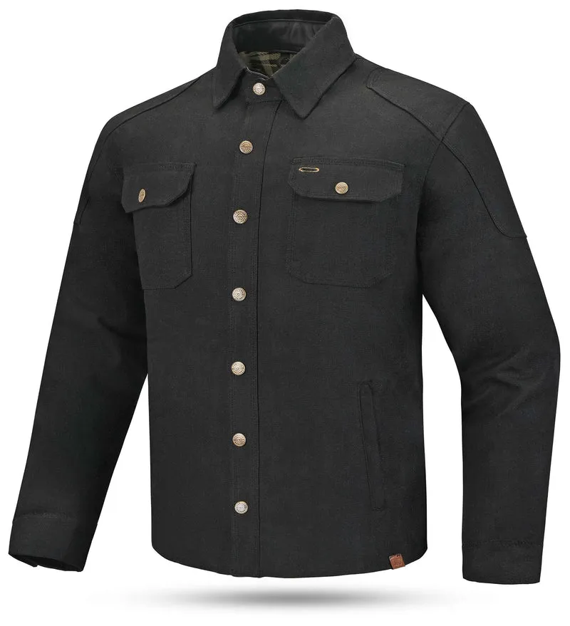 Cortech Men's Rambler Wax Cotton Motorcycle Riding Jacket