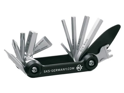 SKS Miniwerkzeug Tom Tool 14 Funktionen Pannen Werkzeug
