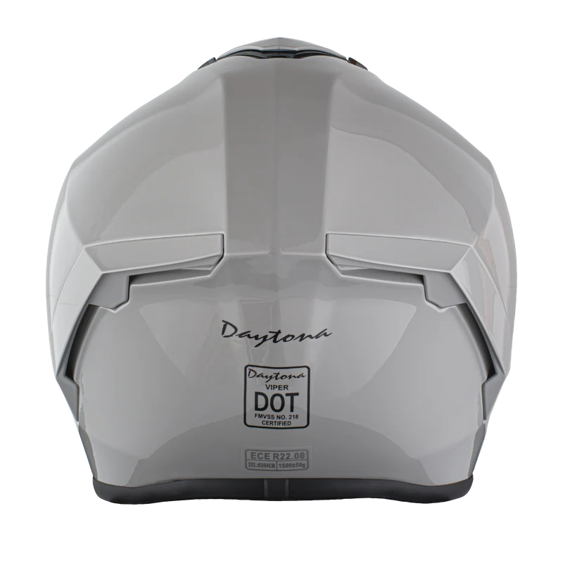 Daytona Viper Solid Full Face Motorcycle Helmet