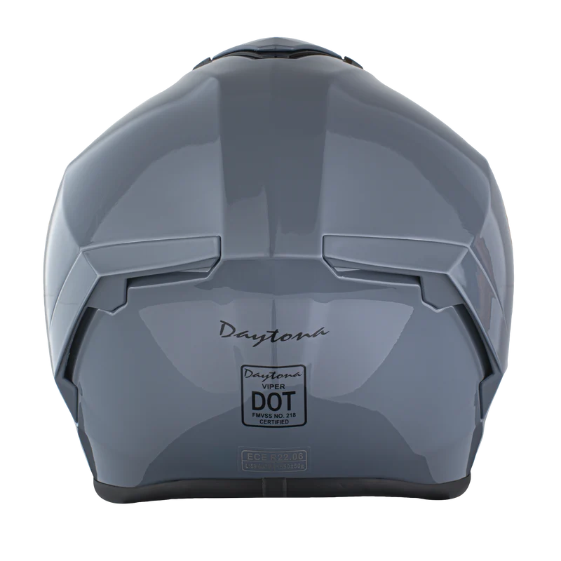 Daytona Viper Solid Full Face Motorcycle Helmet
