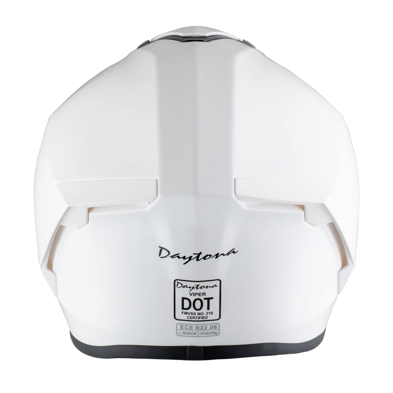 Daytona Viper Solid Full Face Motorcycle Helmet