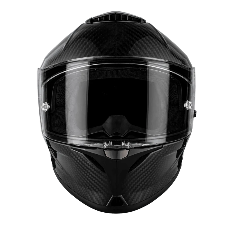 Daytona Viper Grey Carbon Fiber Full Face Motorcycle Helmet