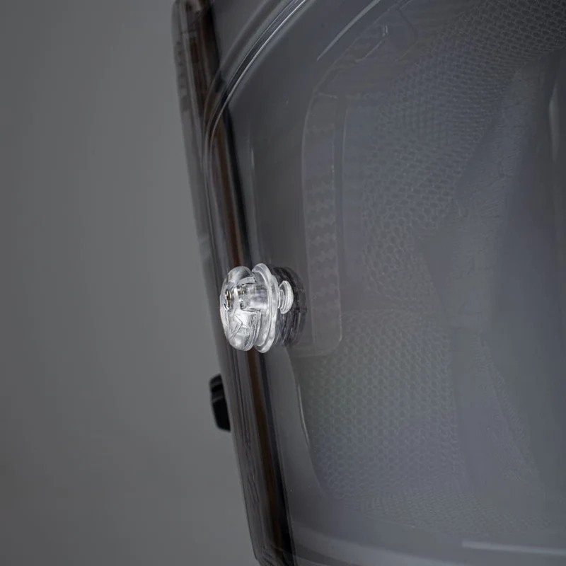 Daytona Viper Grey Carbon Fiber Full Face Motorcycle Helmet