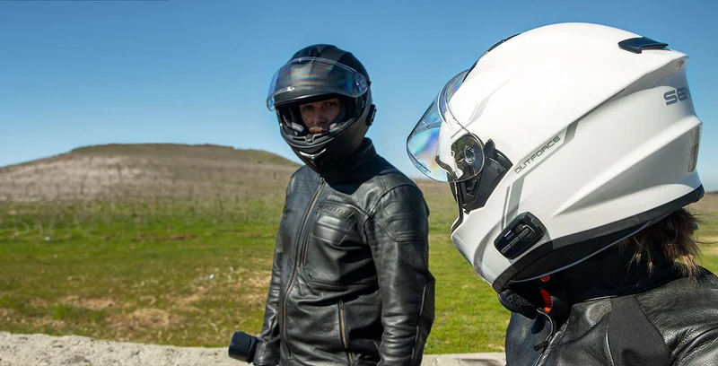 Sena OutForce Full Face Motorcycle Bluetooth Helmet