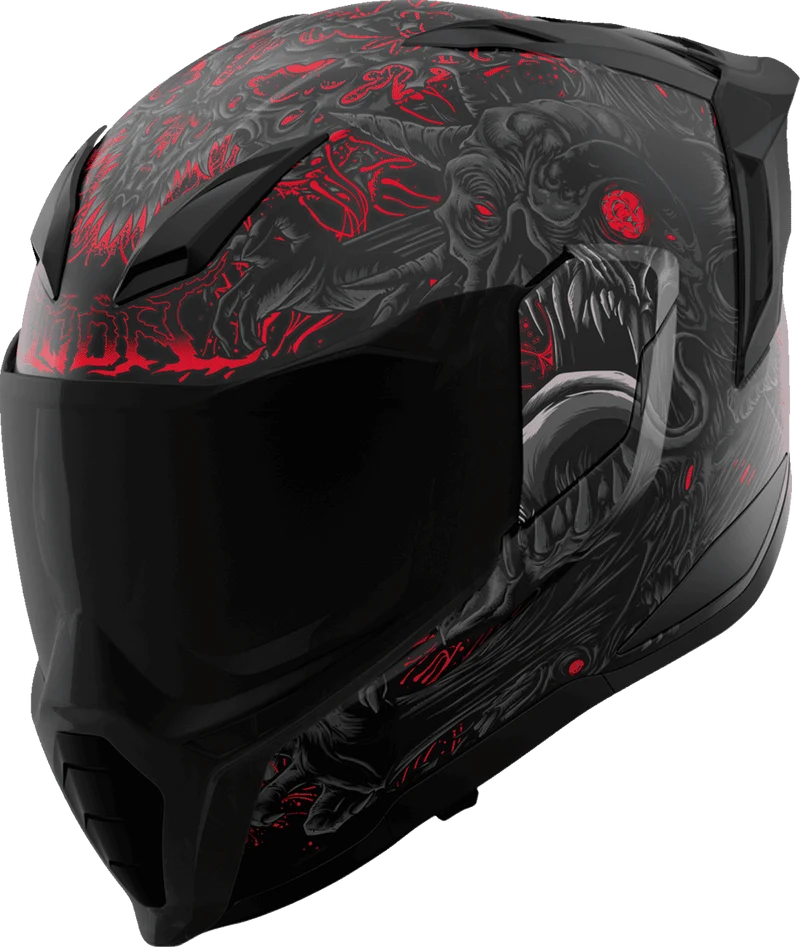 Icon Ultraflite Misanthrope Full Face Motorcycle Helmet