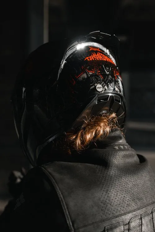 Icon Ultraflite Misanthrope Full Face Motorcycle Helmet