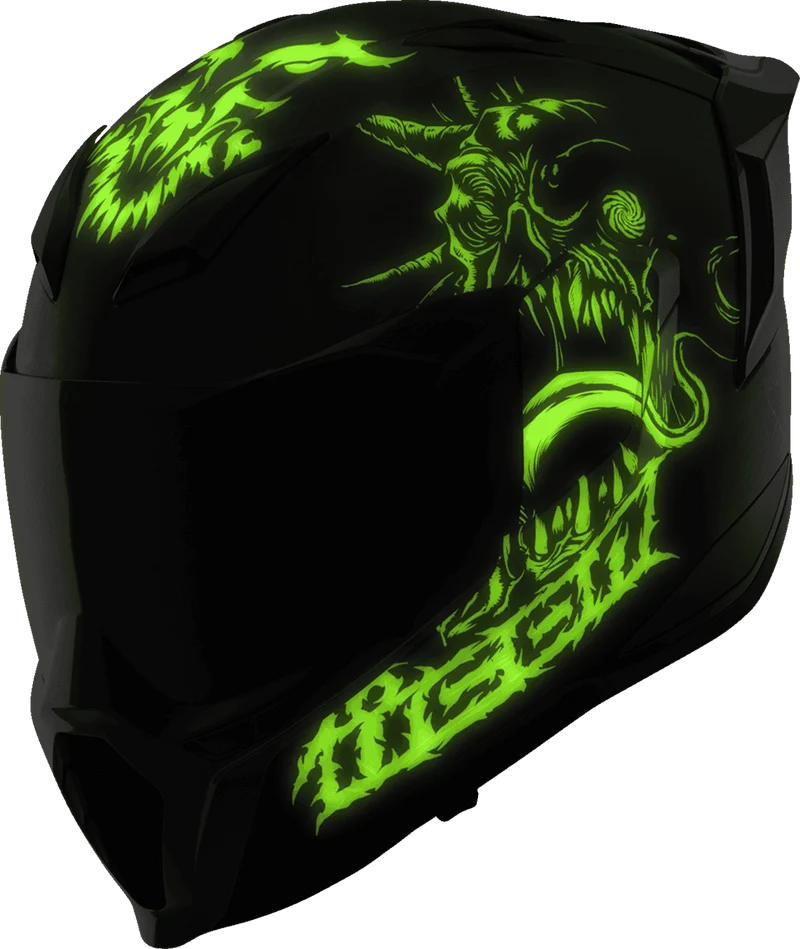 Icon Ultraflite Misanthrope Full Face Motorcycle Helmet