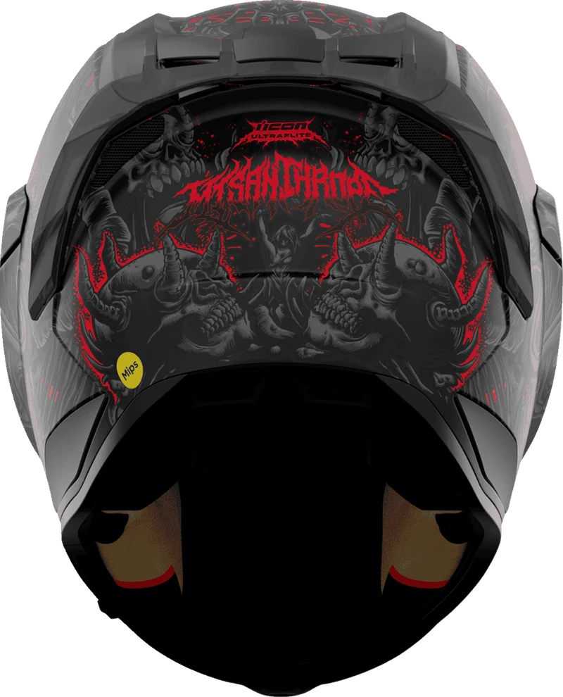 Icon Ultraflite Misanthrope Full Face Motorcycle Helmet
