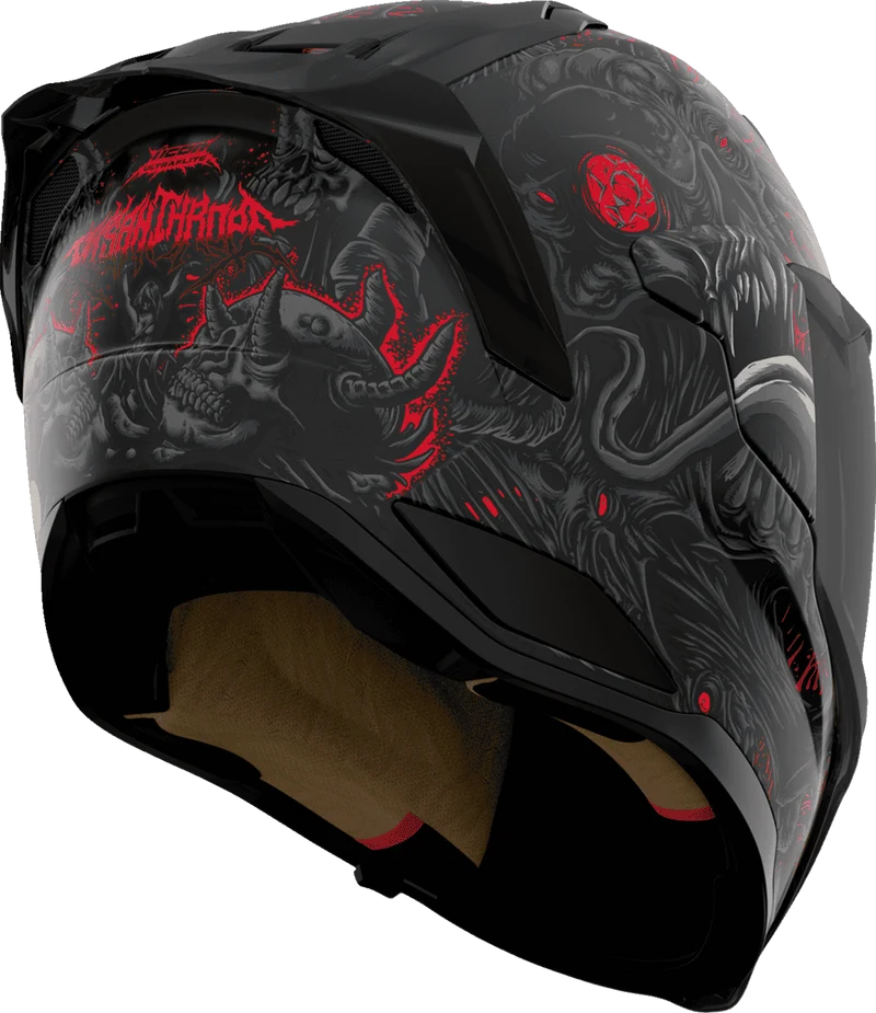 Icon Ultraflite Misanthrope Full Face Motorcycle Helmet