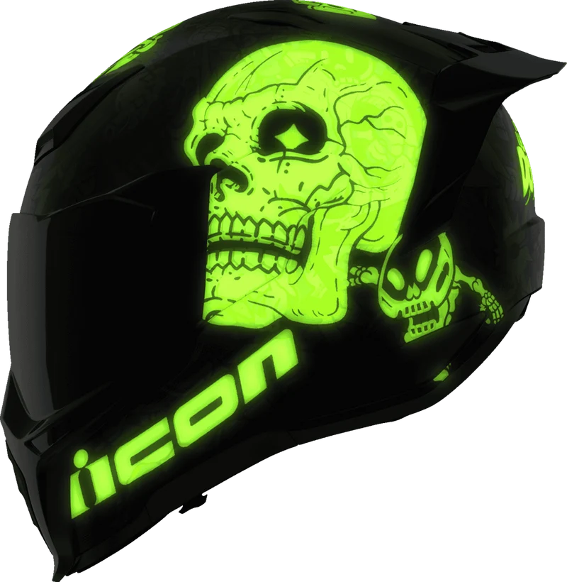 Icon Ultraflite Doodle 3 Full Face Motorcycle Helmet