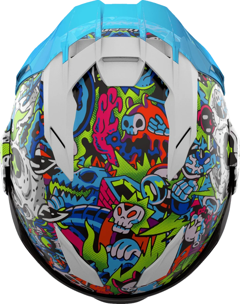 Icon Ultraflite Doodle 3 Full Face Motorcycle Helmet