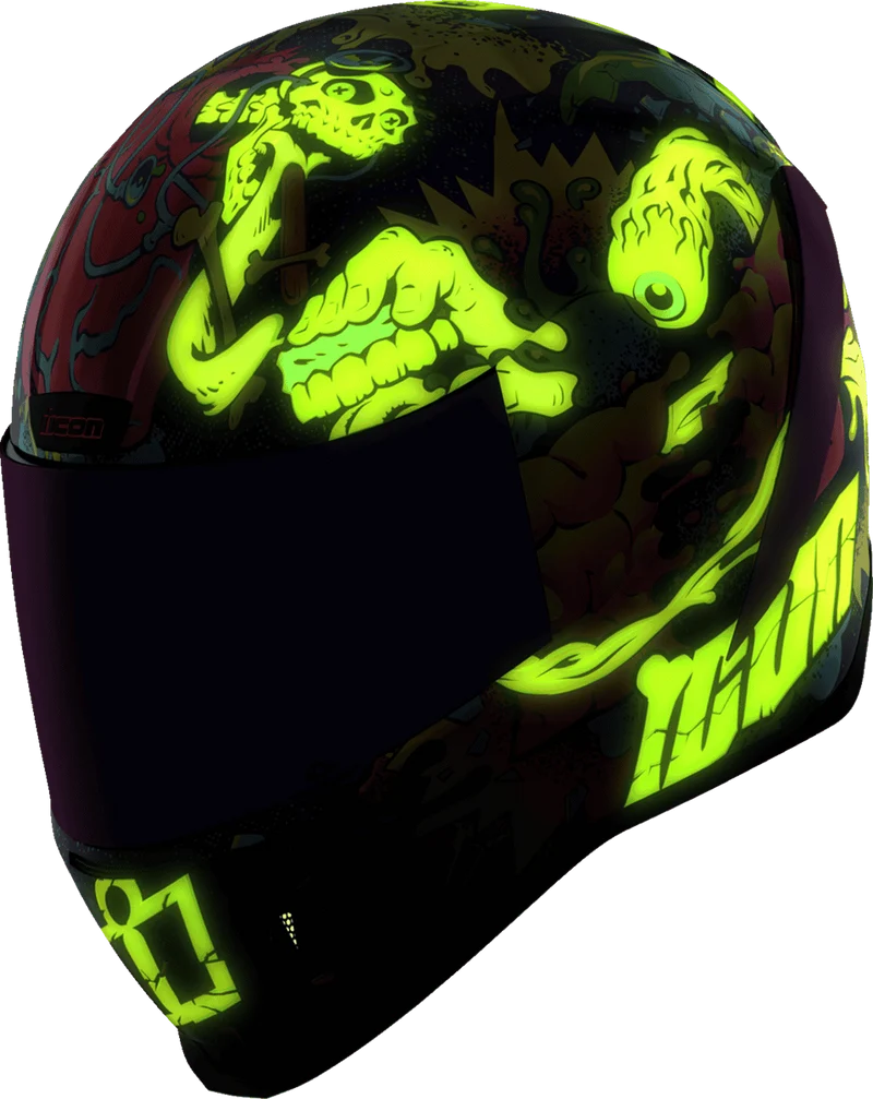 Icon Airform Scatterbrain Full Face Motorcycle Helmet
