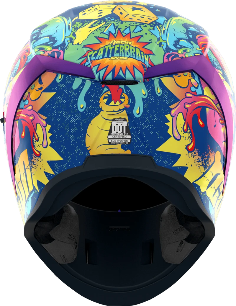 Icon Airform Scatterbrain Full Face Motorcycle Helmet