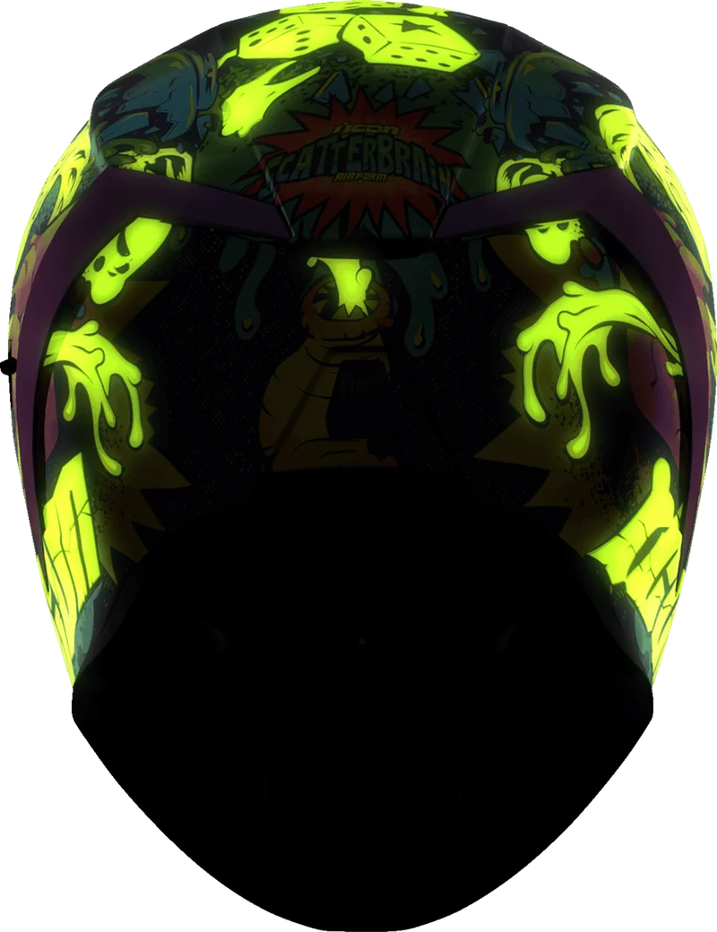 Icon Airform Scatterbrain Full Face Motorcycle Helmet