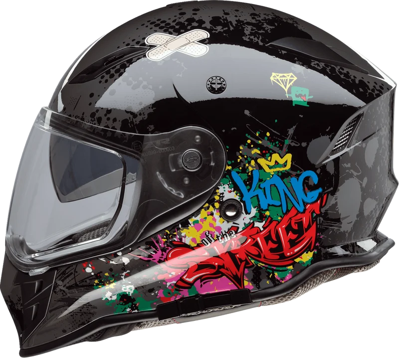 Z1R Nemesis Distro Full Face Motorcycle Helmet