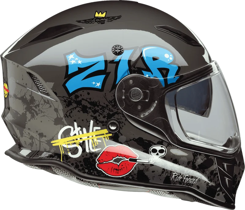 Z1R Nemesis Distro Full Face Motorcycle Helmet
