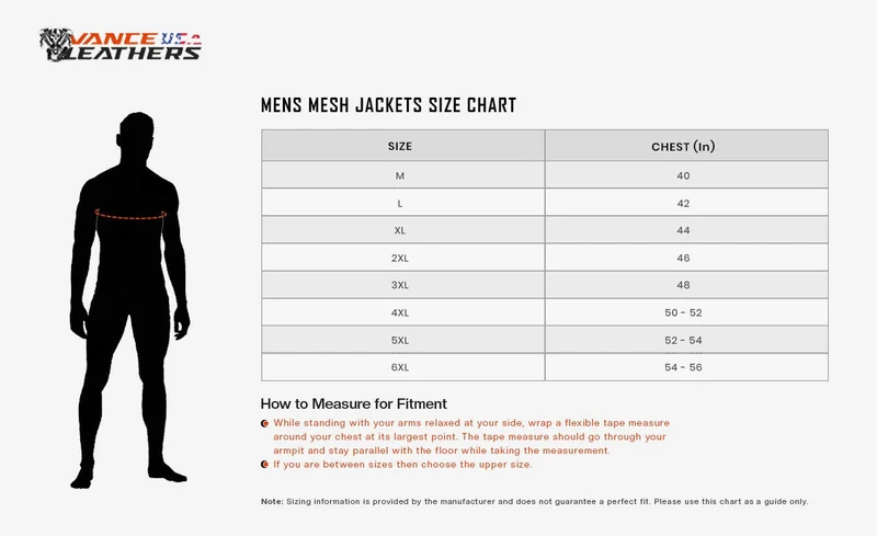 VanTex Textiles Mens All Weather Season CE Armor Mesh Motorcycle Jacket