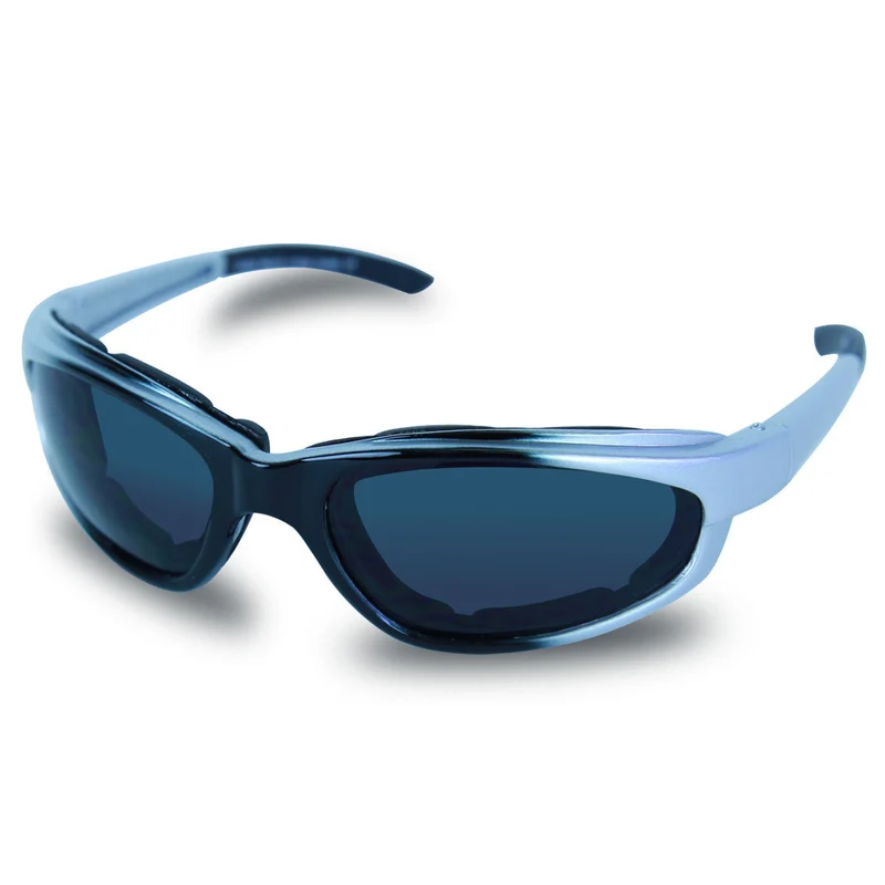 Mens SG106 Dark Smoke Biker Motorcycle Sunglasses